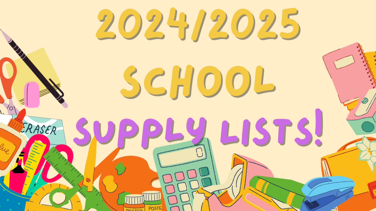 School Supply List Pic